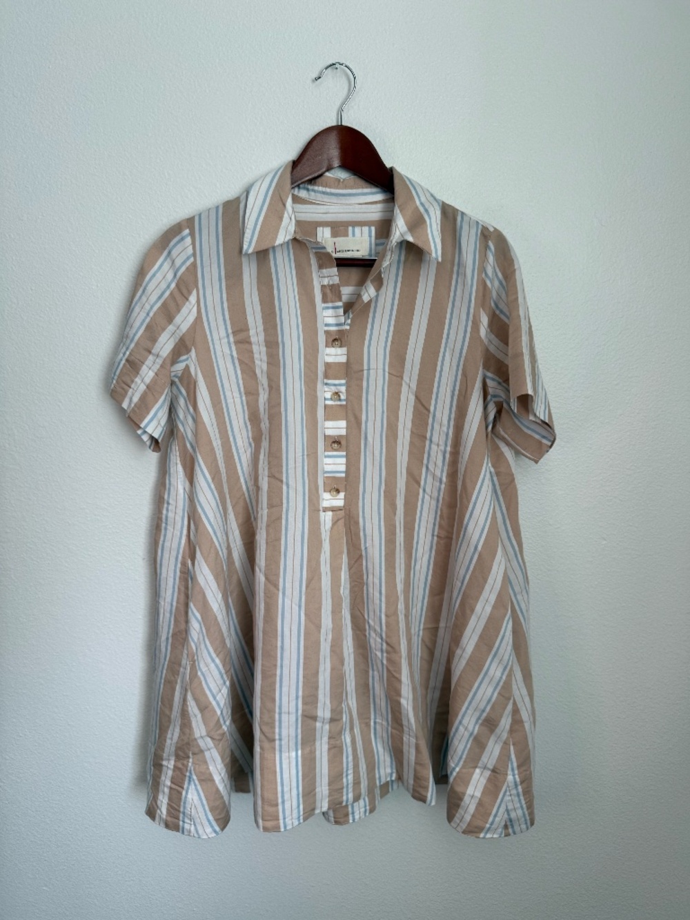 Anthropologie Saturday Sunday Striped T-Shirt Dress